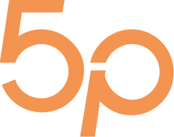 FiveP Company Logo - Orange